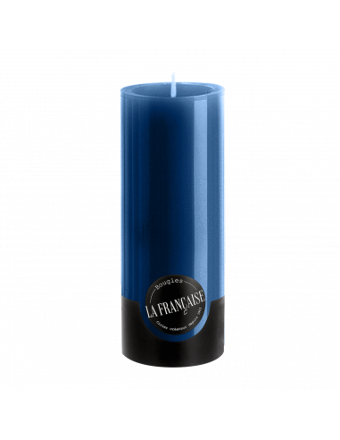Candela Cilindrica Blu grande